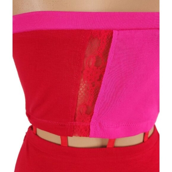 Andersson Bell Cotton Midi Dress Size S Pink $470 - Picture 8 of 14